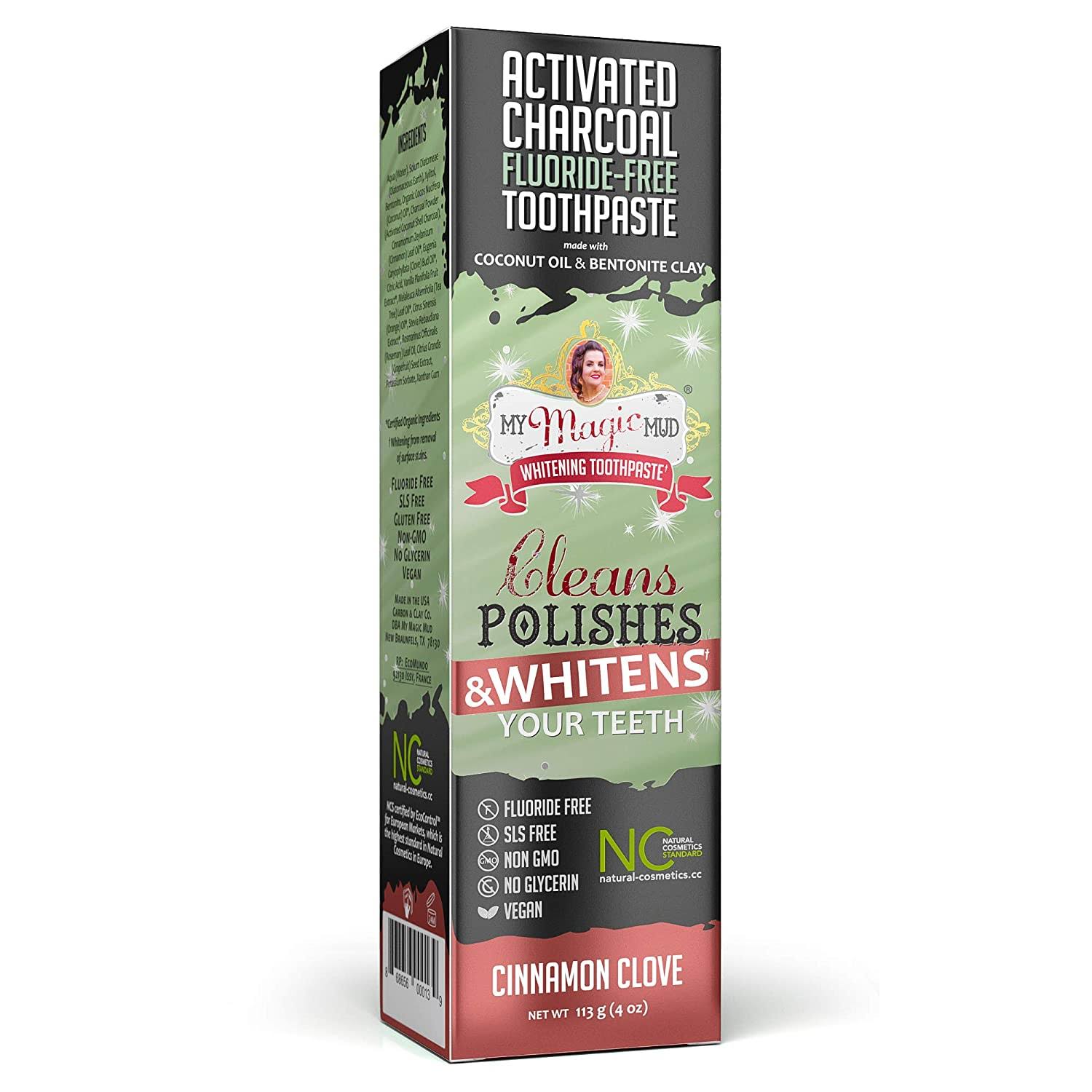 My Magic Mud Whitening Toothpaste - Cinnamon Clove