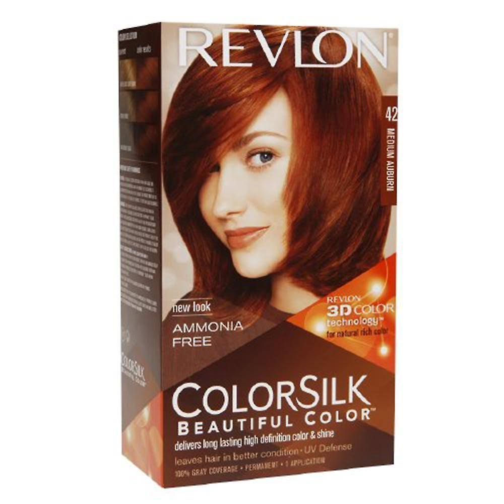Revlon ColorSilk Beautiful Permanent Hair Color - Medium Auburn