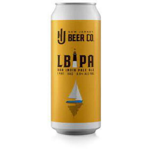 NJ Beer Company Lbipa 16 Ounce Cans 16oz
