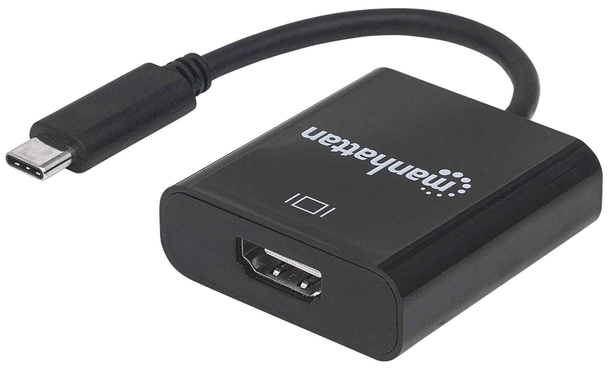 Manhattan 151788 Superspeed+ USB 3.1 To HDMI Converter - Black