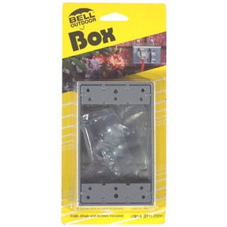 Bell Outdoor 5321-5 Gray Single Gang Weatherproof Box