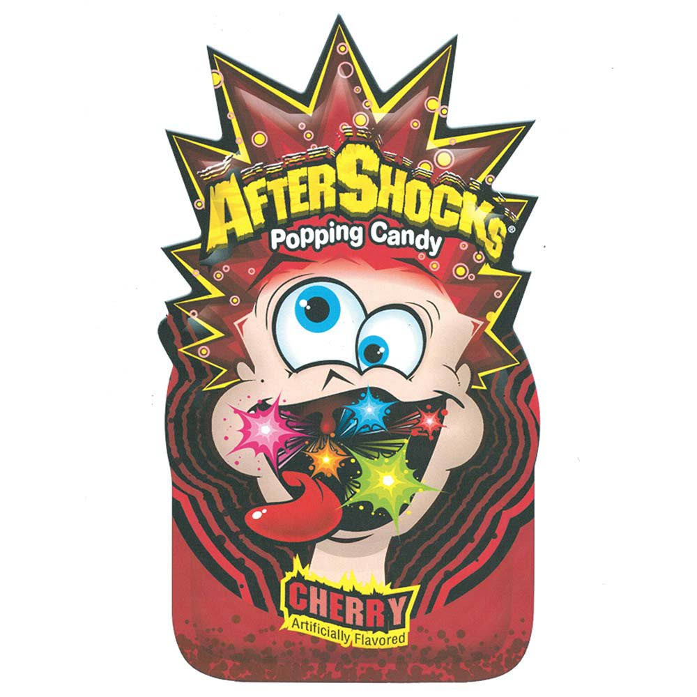 Aftershocks Popping Candy Cherry 9.3g
