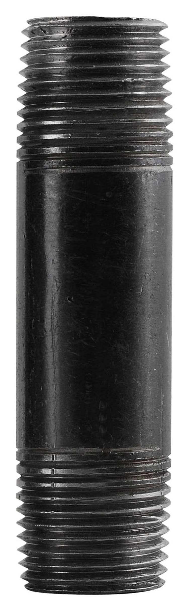 LDR Pipe Nipple - Black, 3/4" X 10"
