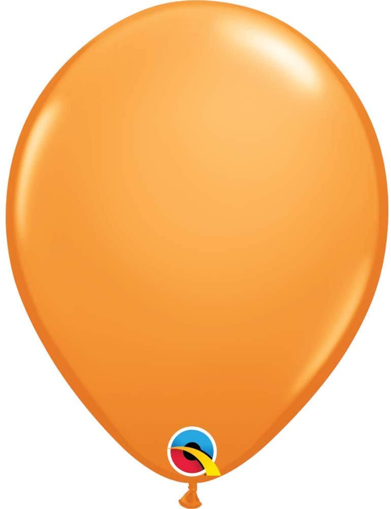 Qualatex Round Balloons - 11", Orange, Pack of 100