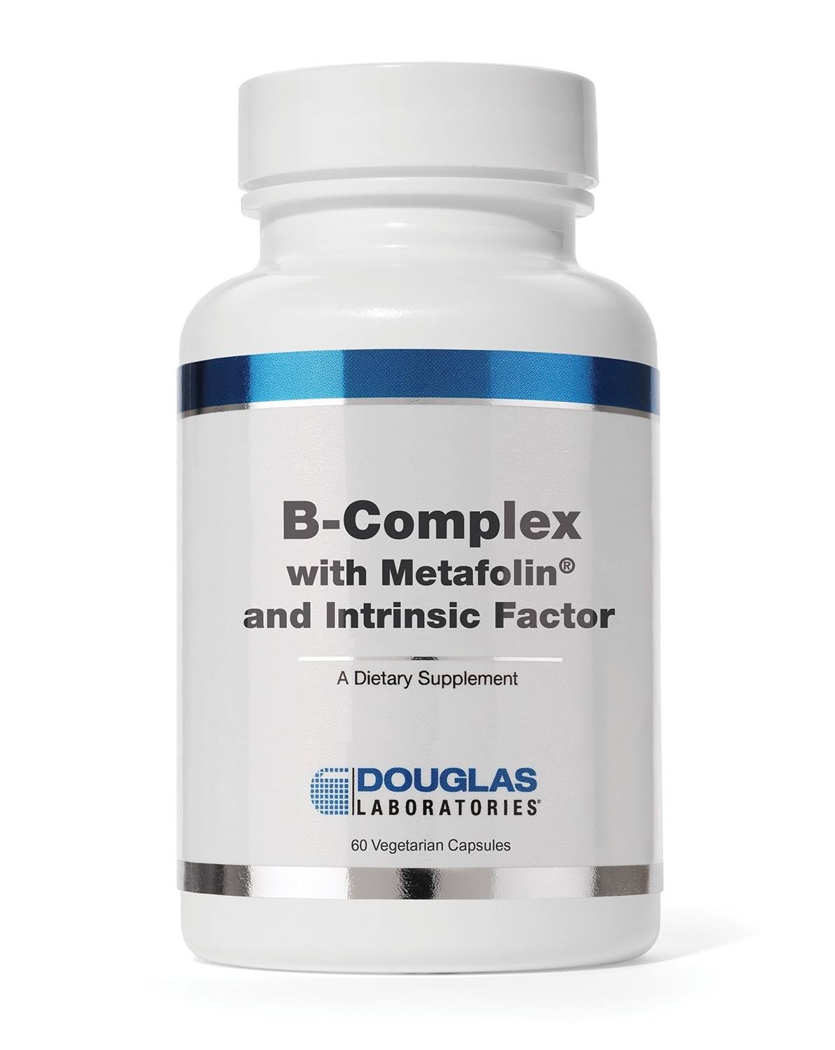 Douglas Labs B Complex Supplement - with Metafolin, 60 Capsules