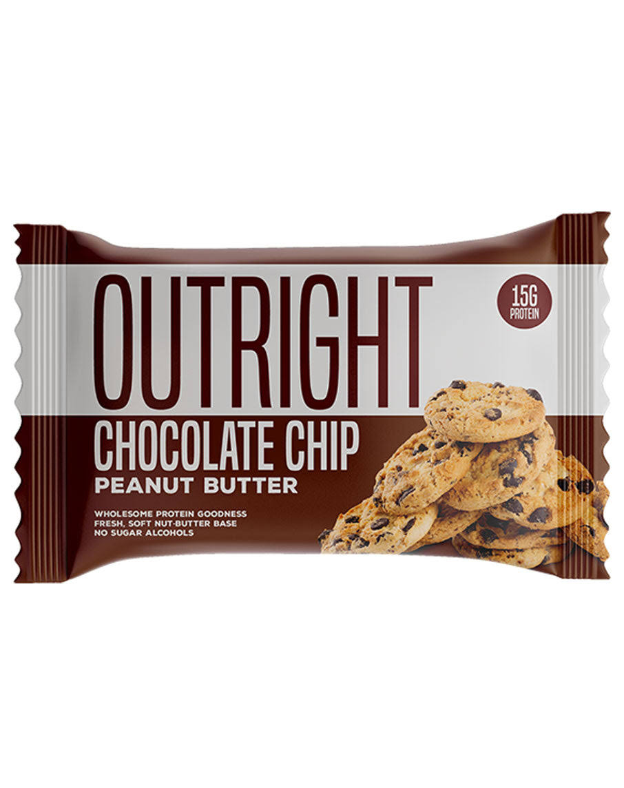 Outright Bar 60g Choc Chip Peanut Butter