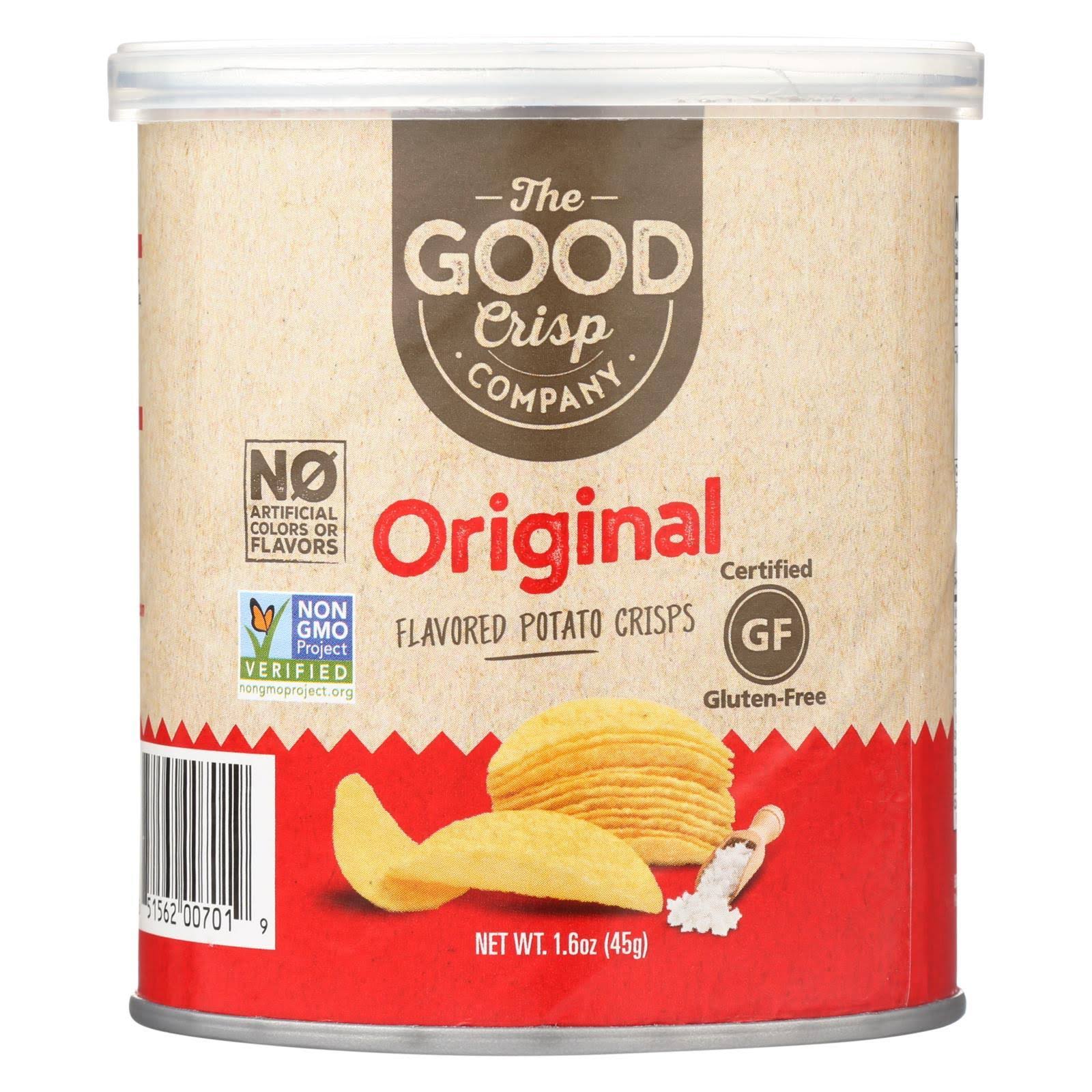 The Good Crisp Company Potato Crisps, Classic Original - 1.6 oz