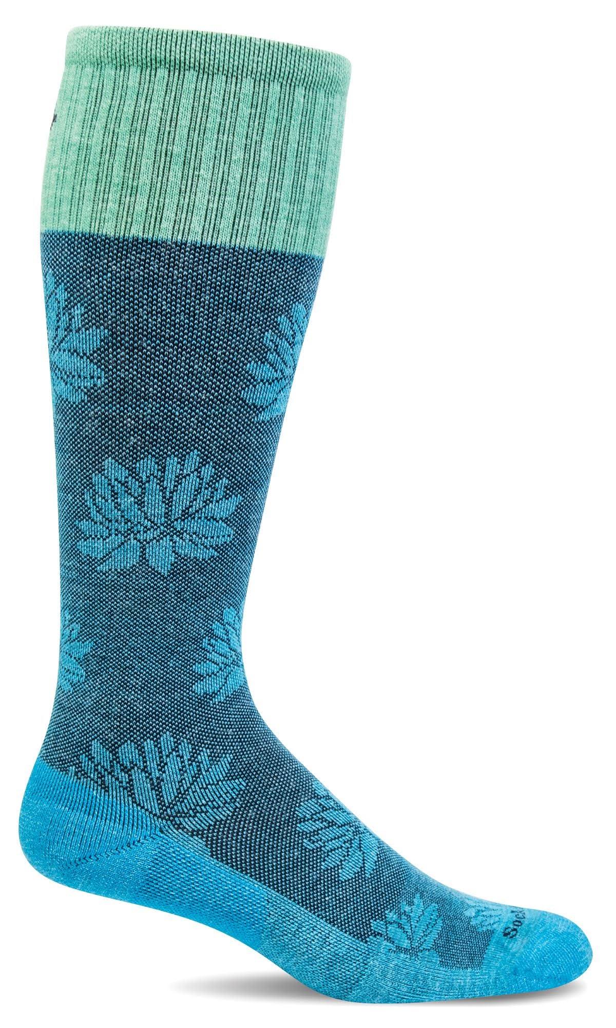 Sockwell Women's Lotus Lift Firm Compression Socks / MD/LG / Turquoise