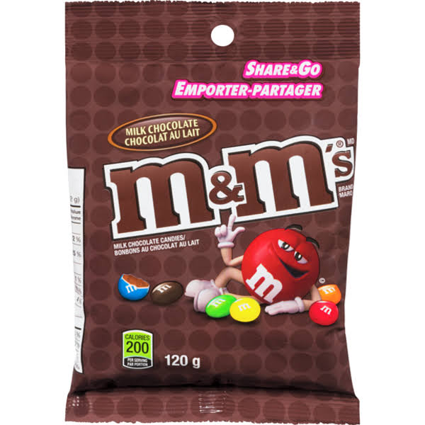 M&M's Milk Chocolate - 120g