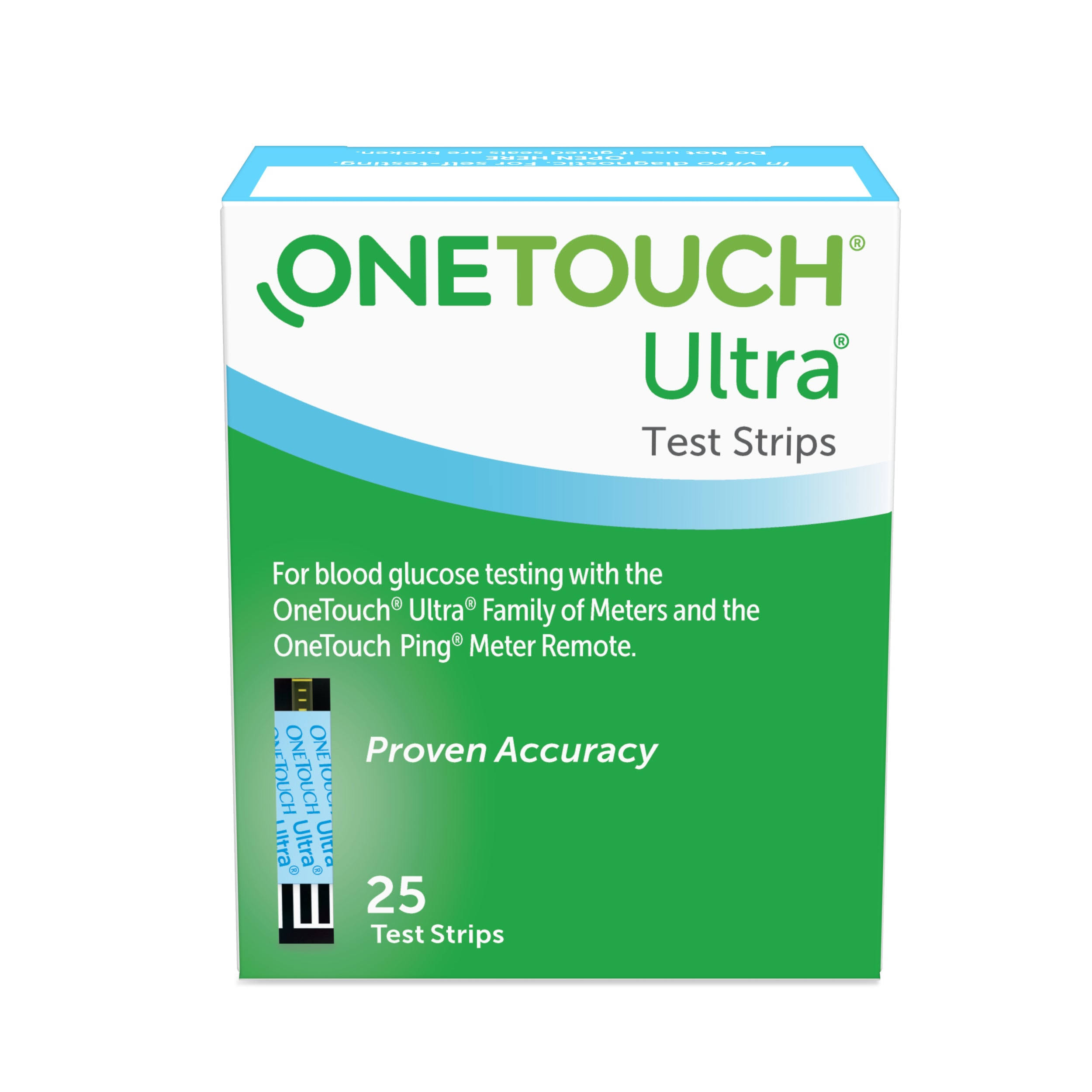 One Touch Ultra Blue Test Strips - 50 Test Strips