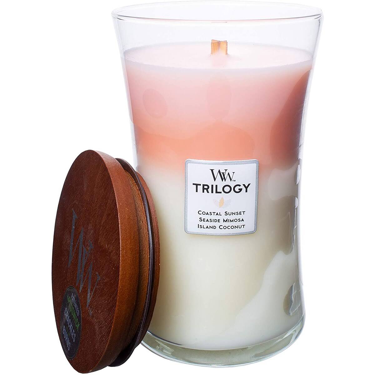 Woodwick Island Getaway Large Trilogy Candle