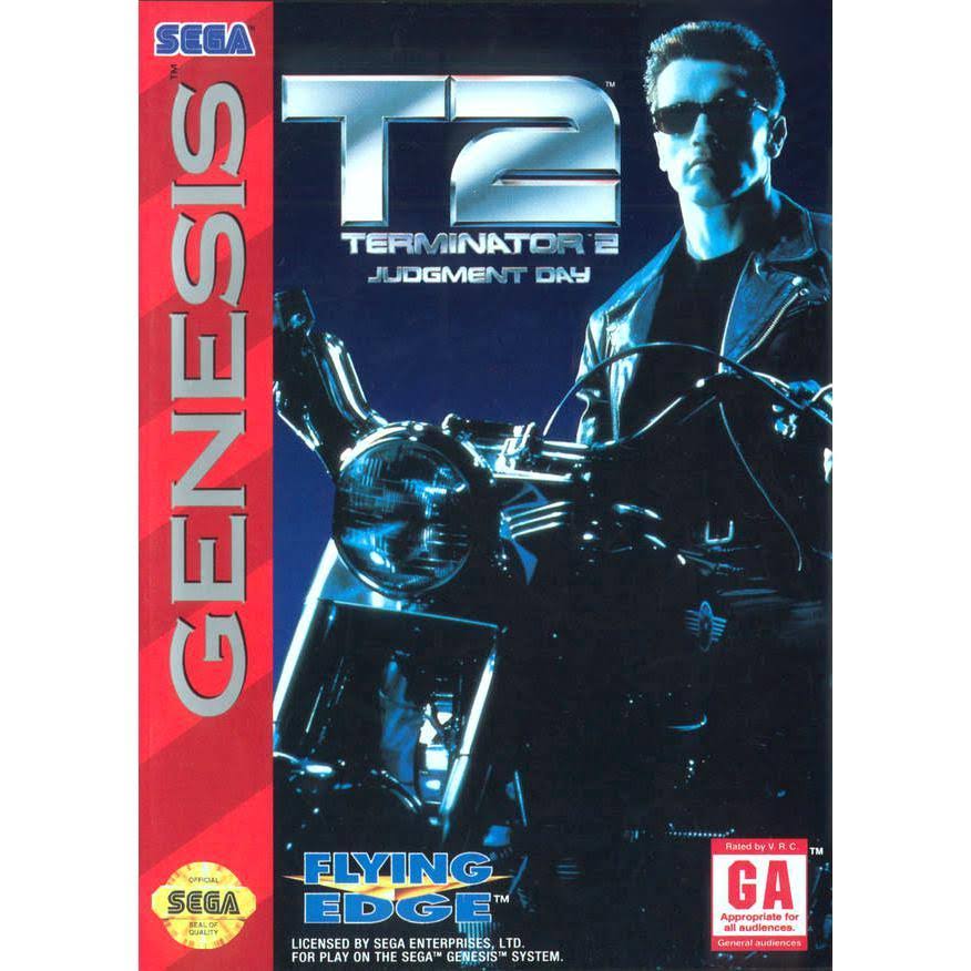 T2 Terminator 2 Judgment Day - Sega Genesis