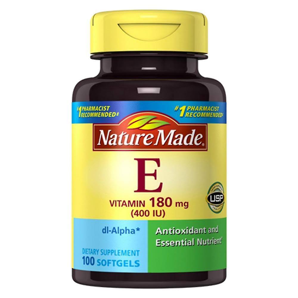 Nature Made Vitamin E 400 I.U. Supplement - 100ct
