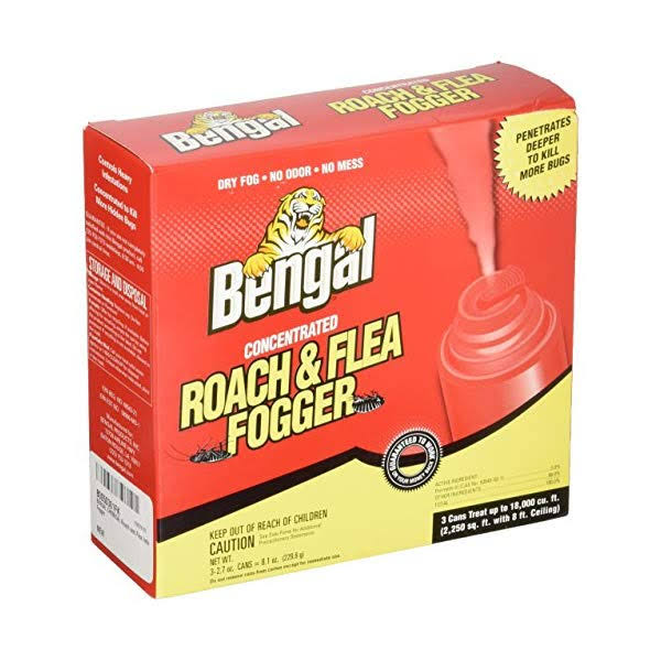 Bengal Chemical Roach and Flea Indoor Fogger