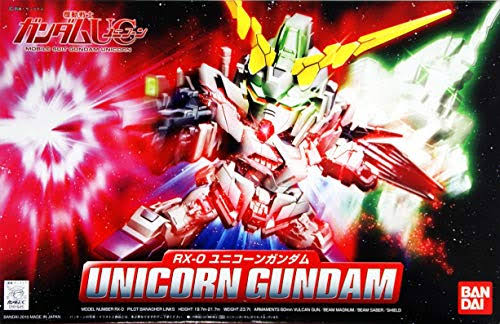 Bandai SD BB 360 Gundam Unicorn Plastic Model Kit