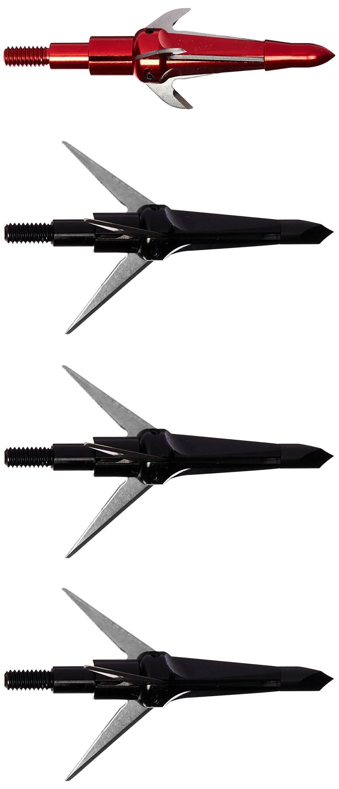 Swhacker 3 Blade Broadhead - Black, 100g, 1.5", 3pk