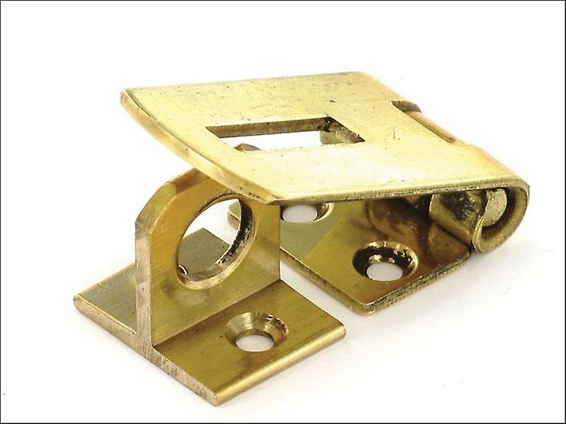 Securit Hasp and Staple Brass 75mm S1464