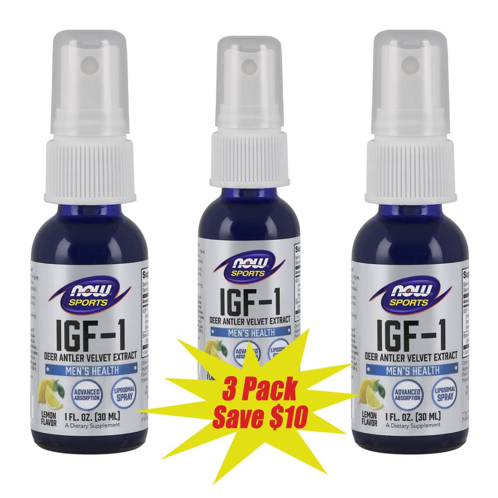 Now Foods Sports IGF-1 Liposomal Spray - 30ml