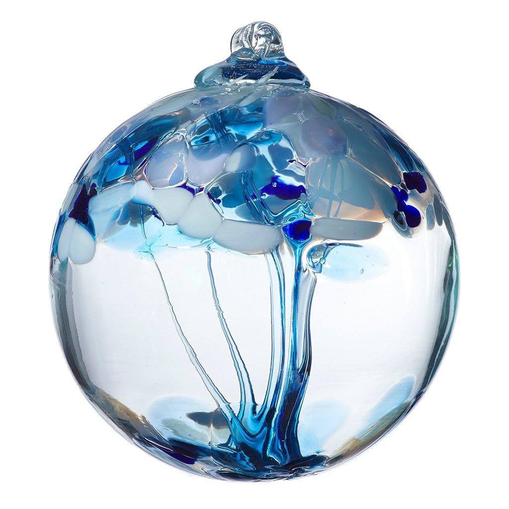 Recycled Glass Tree Globes - Wishes - Tranquility | Accent Decor, Home Accents