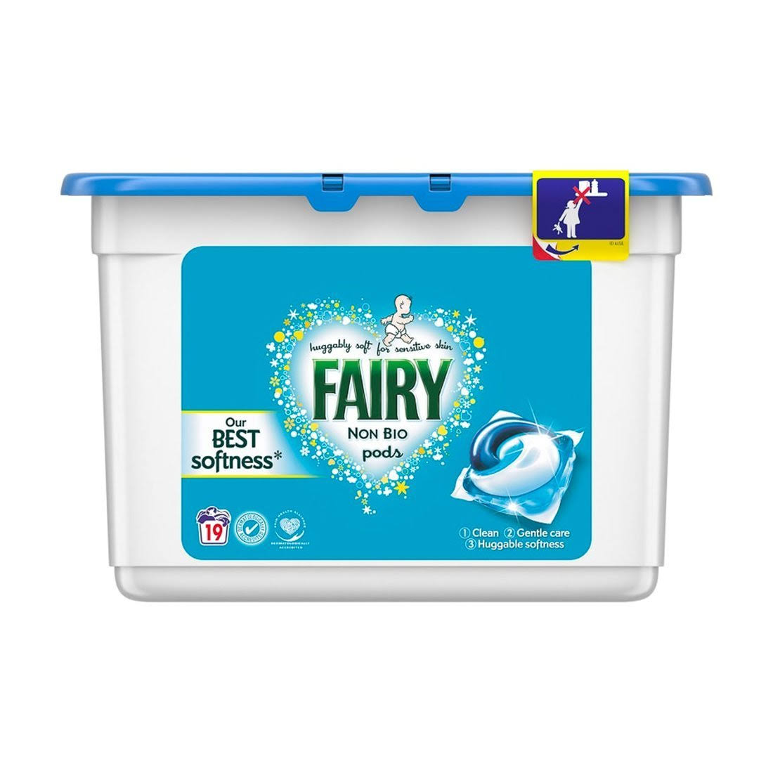 Fairy Non Bio Washing Pods - 19 Pack