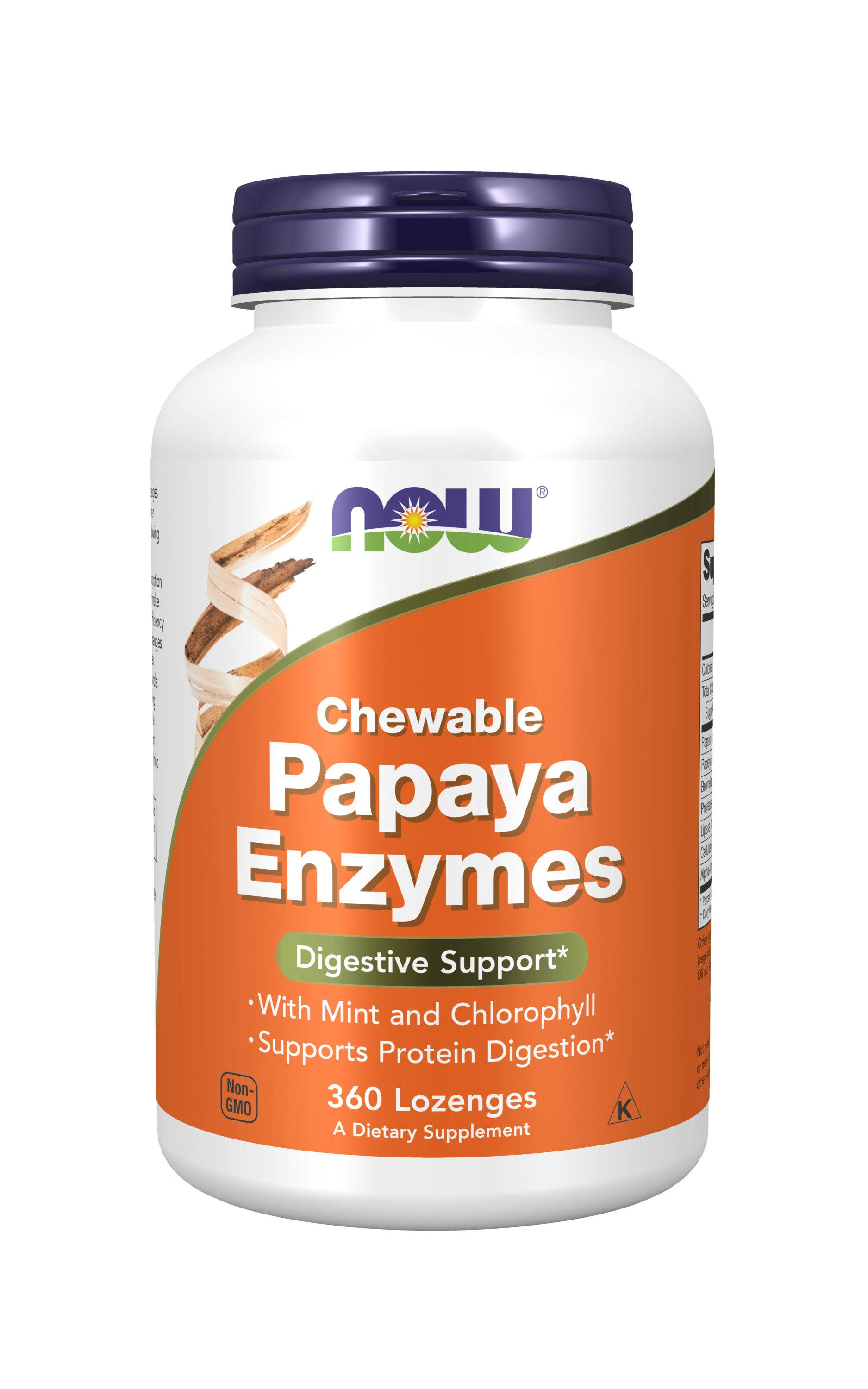 Now Foods Chewable Papaya Enzyme