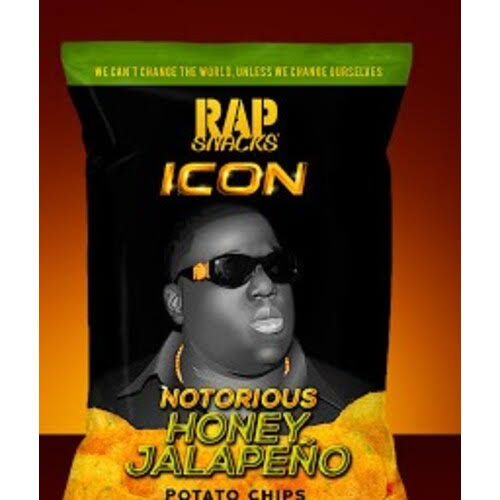 Rap Snacks Notorious B.I.G Honey Jalapeno Potato Chips (78g)
