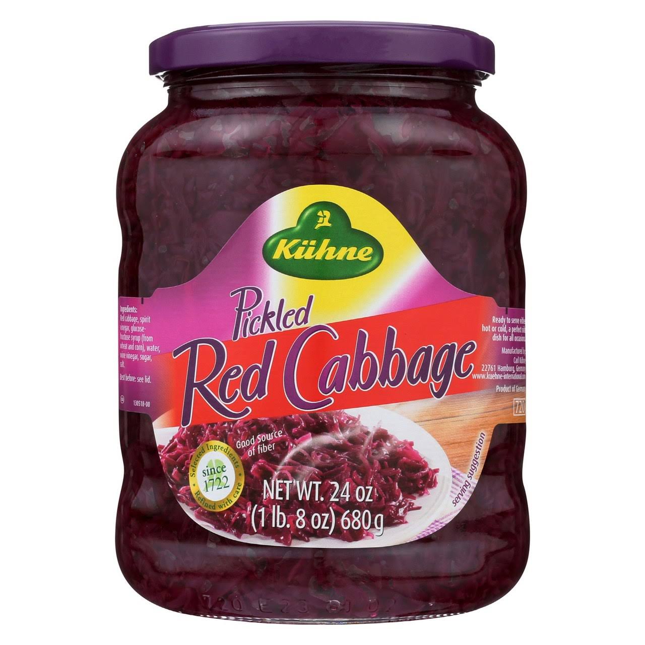 Kuhne Red Cabbage - 24 oz