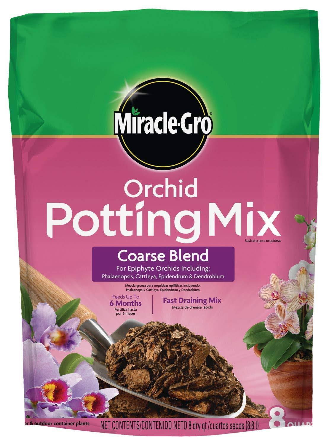 Miracle-Gro Orchid Coarse Potting Mix - 8 Quart