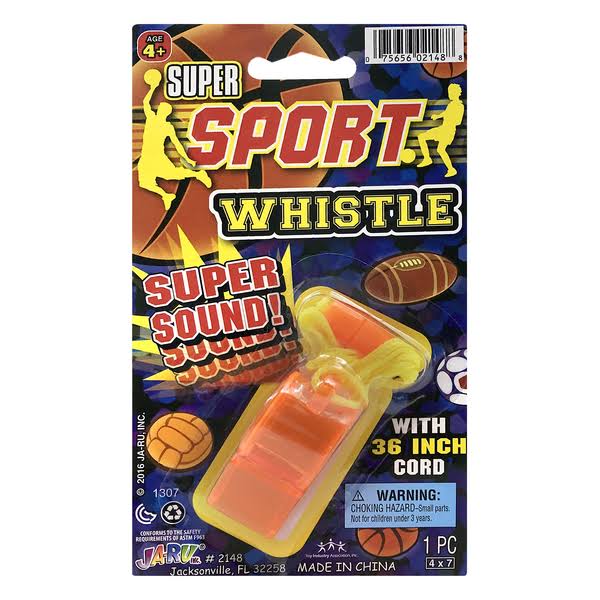 Jaru Super Sport Whistle - 10cm x 18cm
