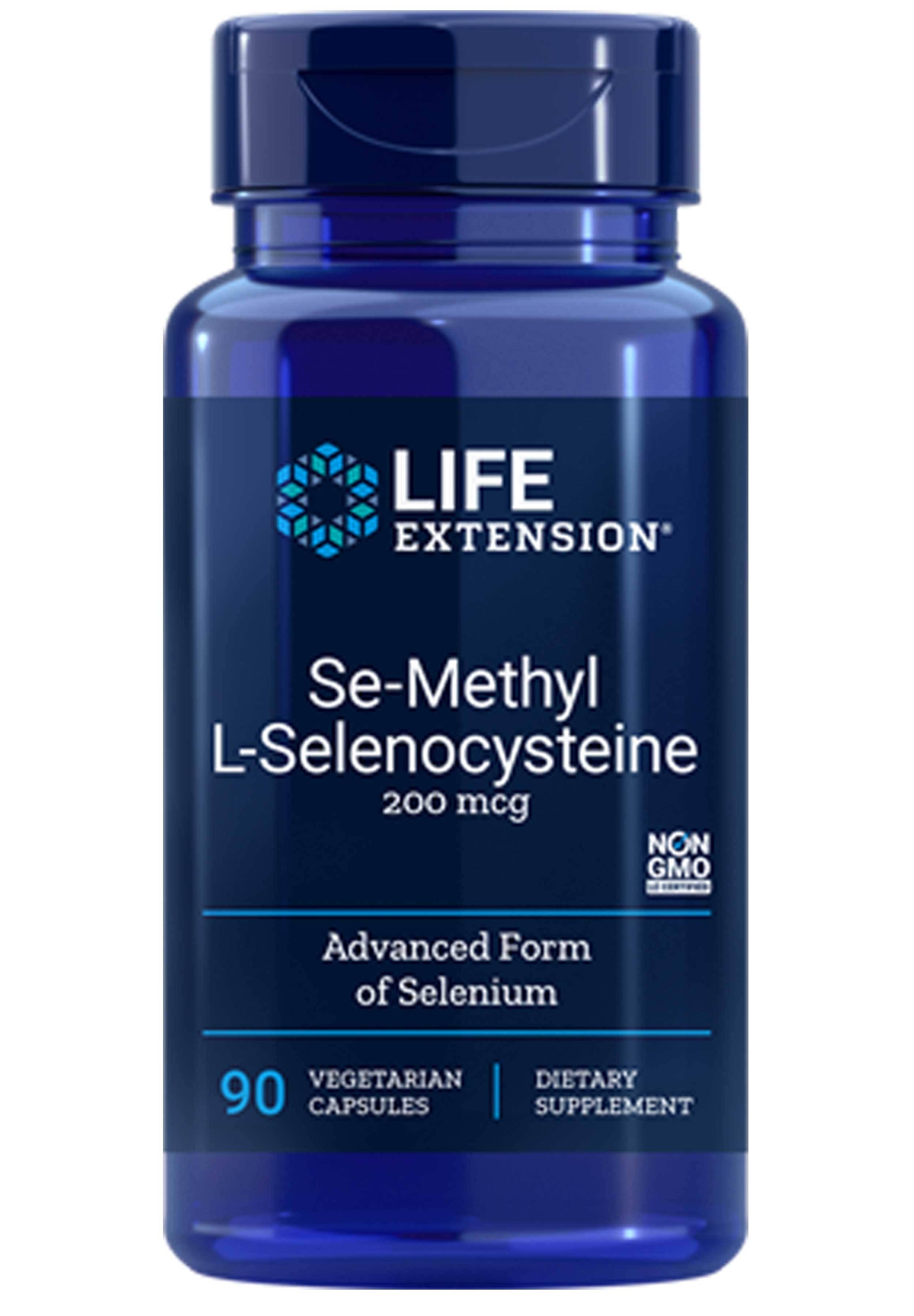 Life Extension Se-Methyl L-Selenocysteine Dietary Supplement - 200mg, 90ct