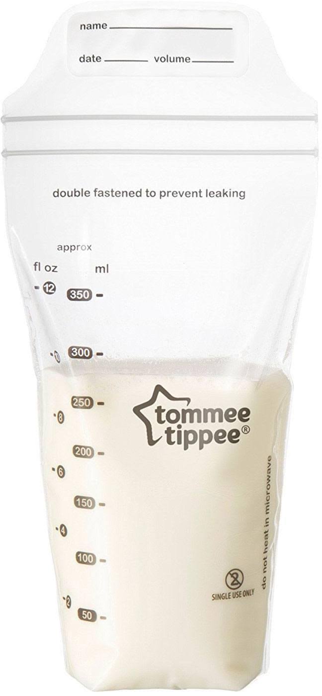 Tommee Tippee Closer To Nature Milk Storage Bags - 36pk