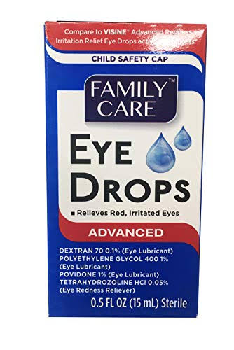 Eye Family Eye Drops Advanced Formula - 0.5 oz