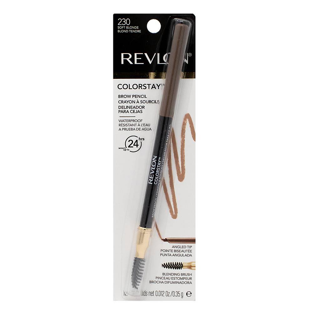 Revlon ColorStay Brow Pencil, Blonde, 230 Soft Blonde