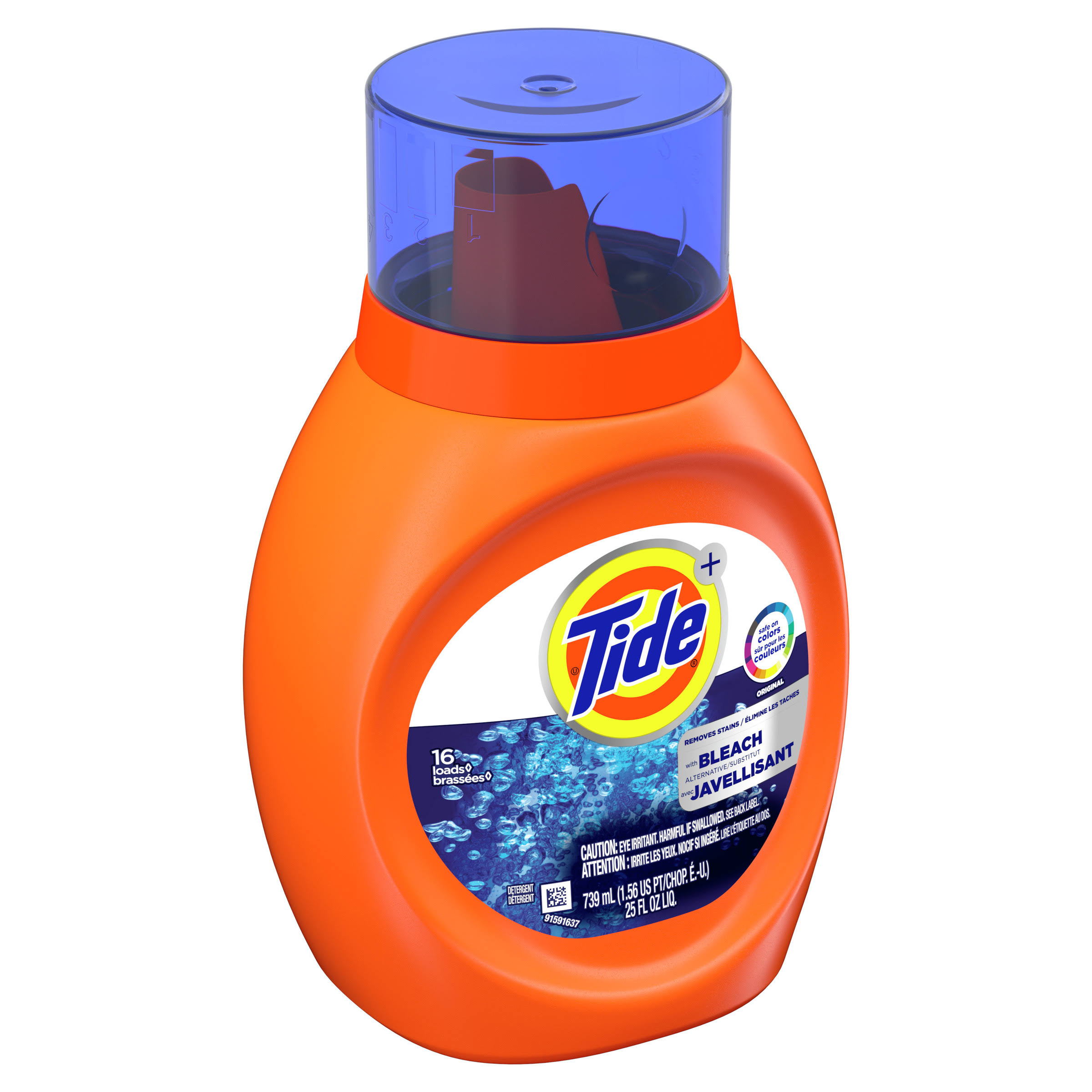 Tide Bleach Alternative Liquid Laundry Detergent, Original - 25.0 oz