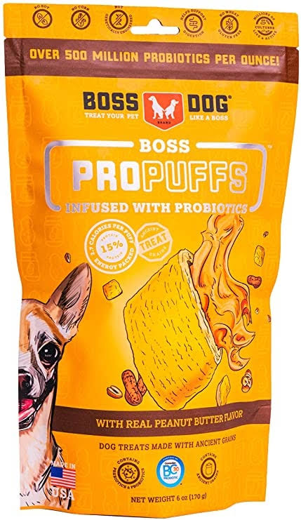 Boss Dog ProPuffs Peanut Butter Dog Treats (6 oz)