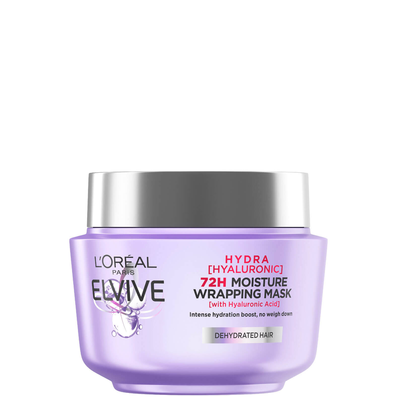 L'Oreal Elvive Hydra Hyaluronic Hair Mask with Hyaluronic Acid-No Colour