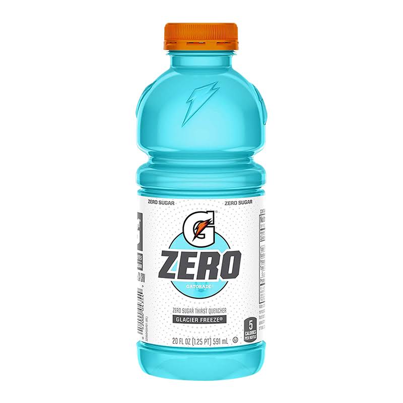 Gatorade Zero Glacier Freeze Zero Sugar Thirst Quencher - 20oz