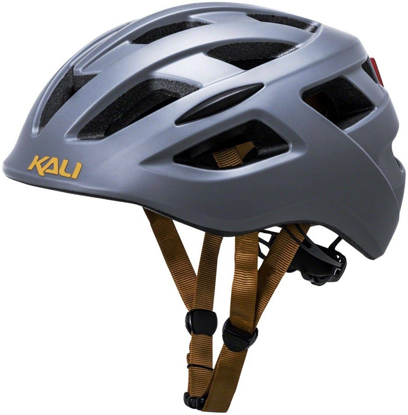 Kali Protectives Central Bike Helmet - Matte Gray, Small and Medium