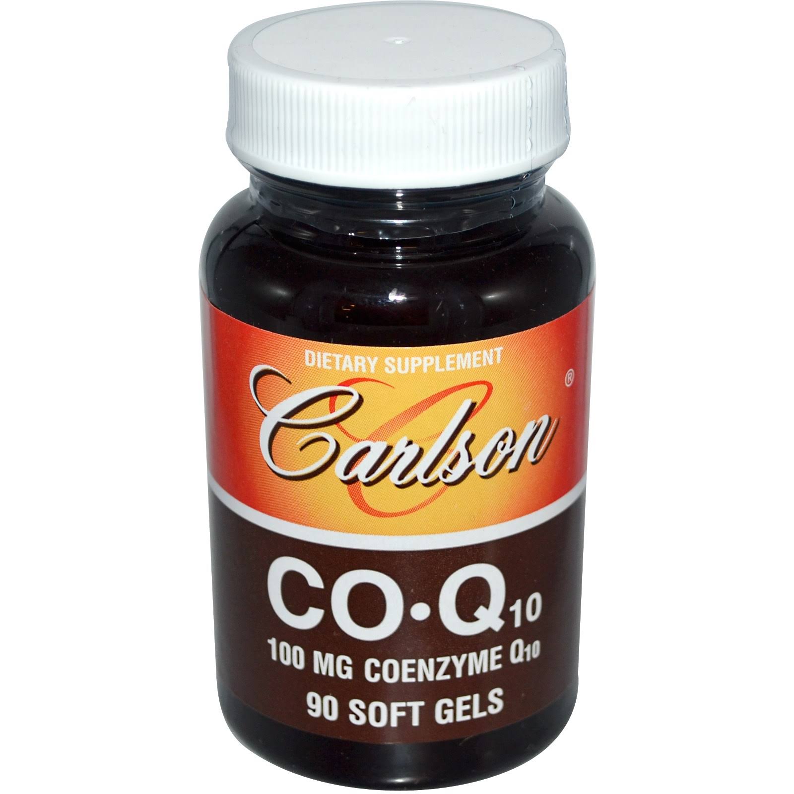 Carlson Labs Coq10 Dietary Supplement - 90 Softgels