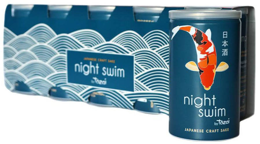 Tozai - Night Swim Sake (187Ml 4 Pack)