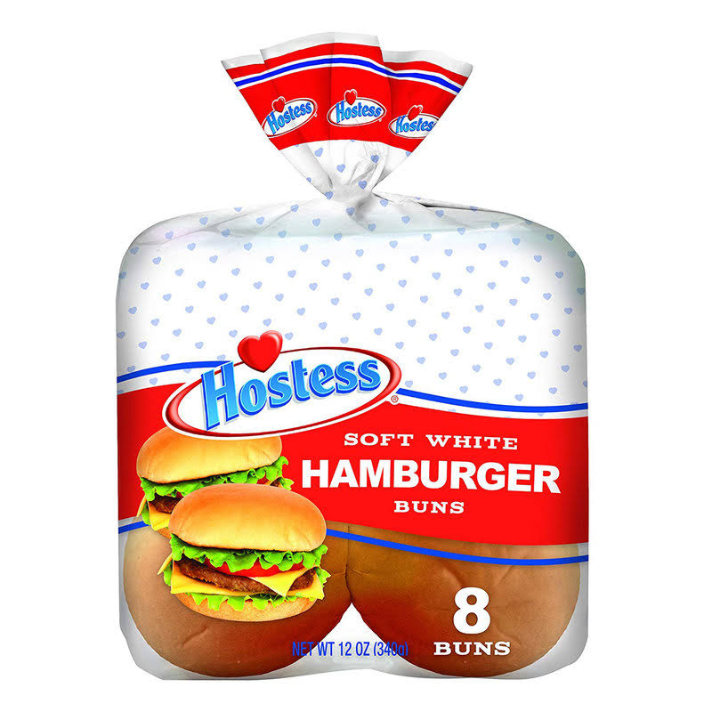Hostess Hamburger Bun - 8ct, 12oz
