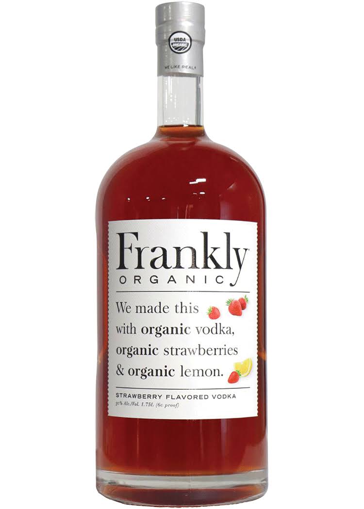 Frankly Organic Strawberry Vodka (1.75 Liter)