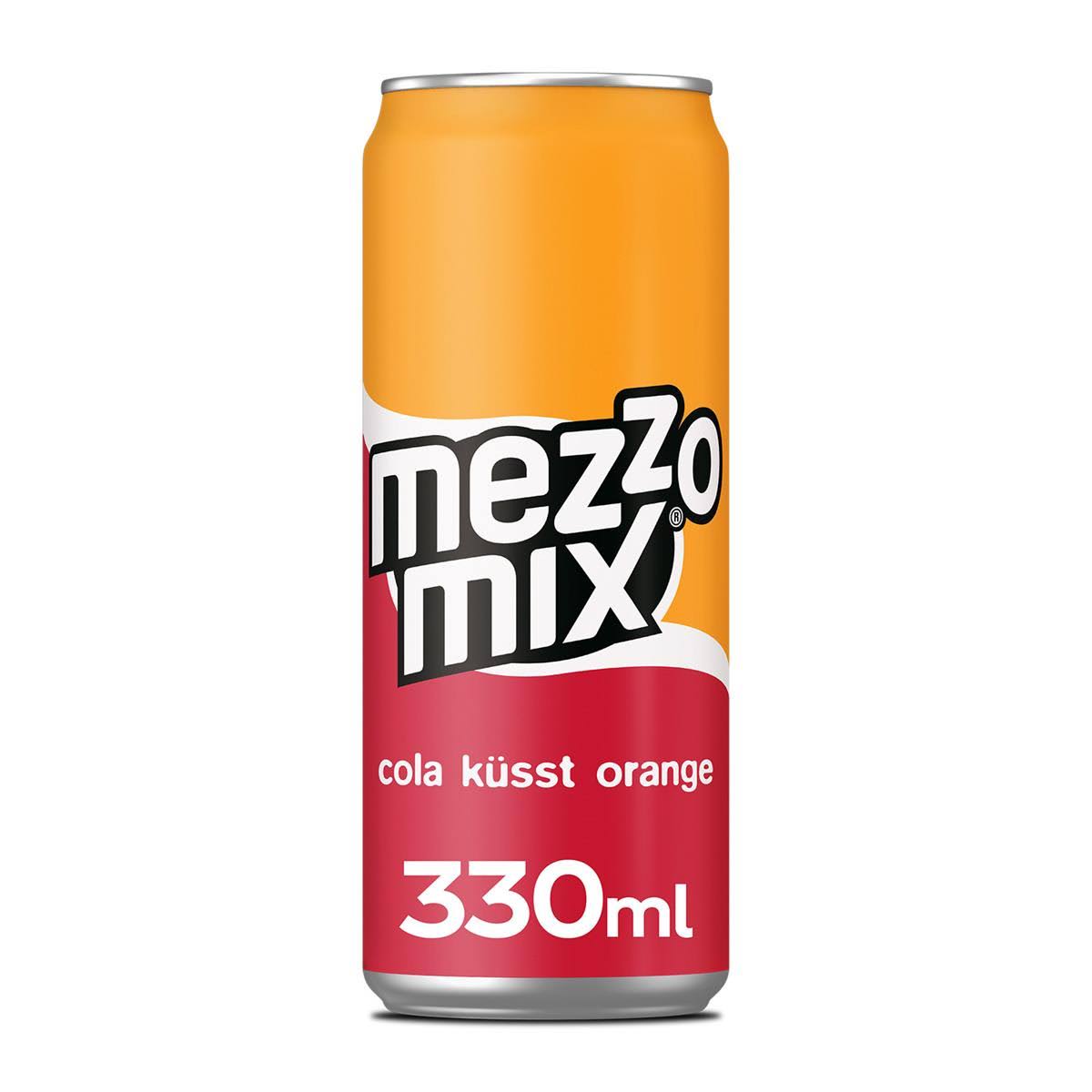 Mezzo Mix Cola/Orange Soda 0.33L