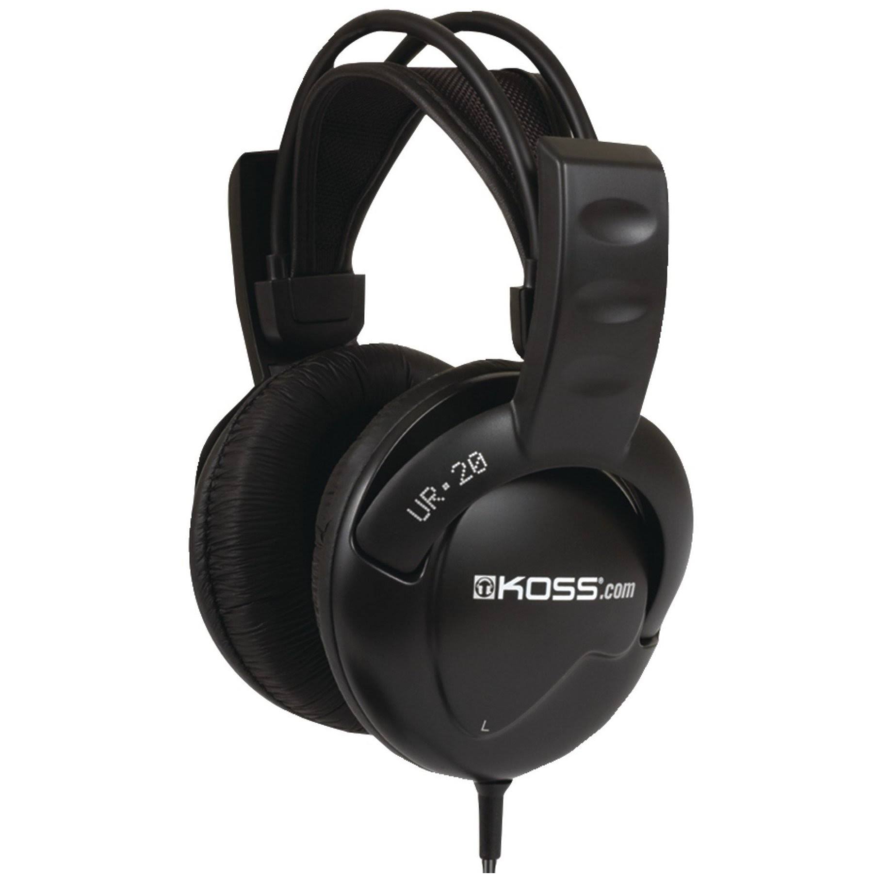 Koss UR-20 Stereo Headphones - Black