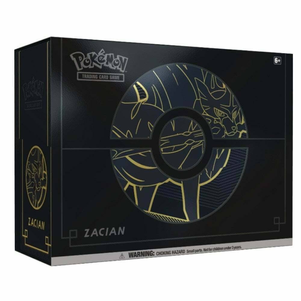 Pokemon - TCG Sword Shield Elite Trainer Box Plus Zacian