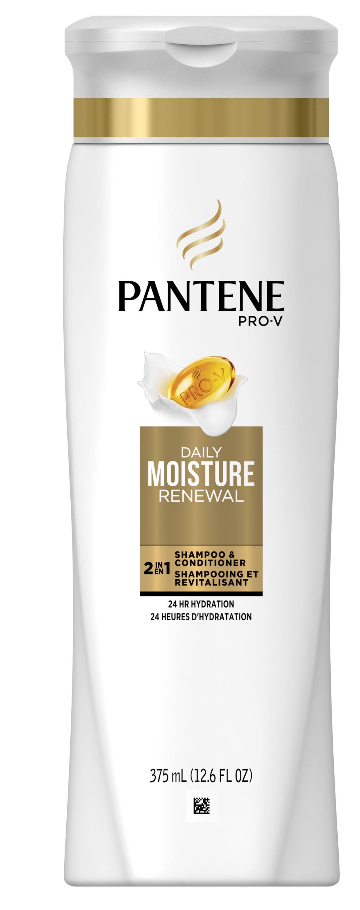 Pantene 2 in 1 Daily Moisture Renewal Shampoo and Conditioner - 375ml