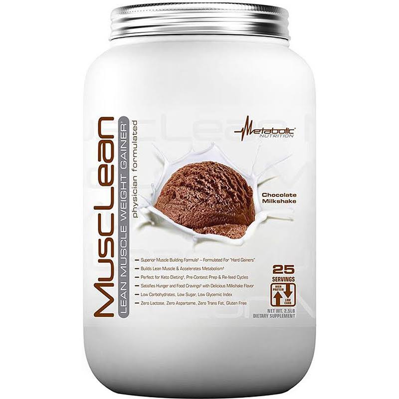 Metabolic Nutrition Musclean Sports Supplement - Strawberry Milkshake, 2.5lbs