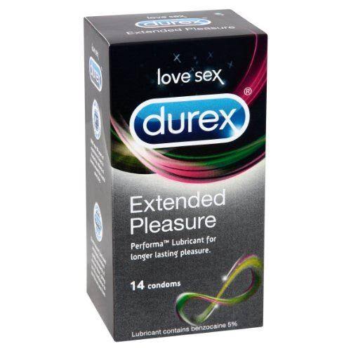 Durex Extended Pleasure Condoms - 12 Pack