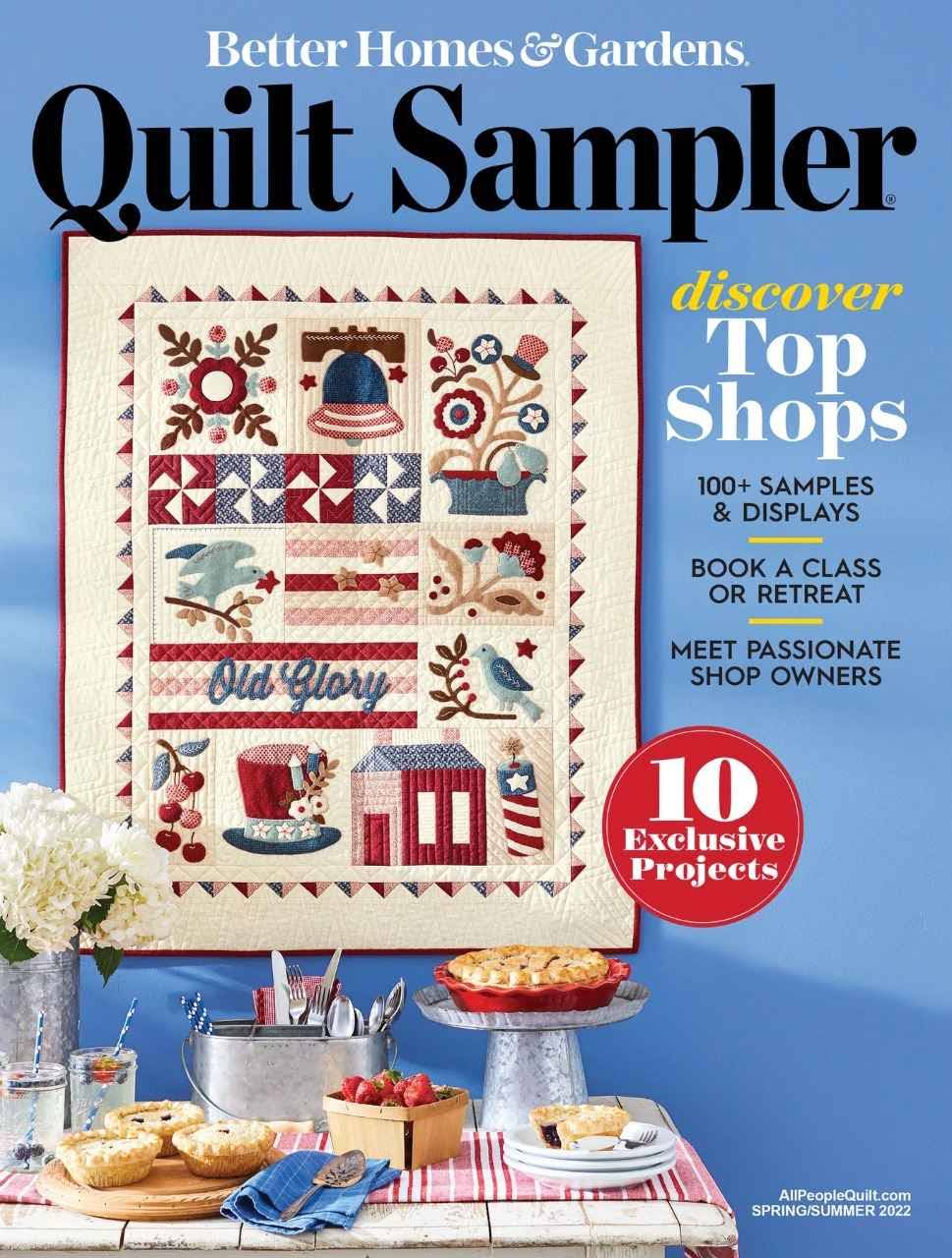 Better Homes & Gardens Magazine - Quilt Sampler, Issue-23