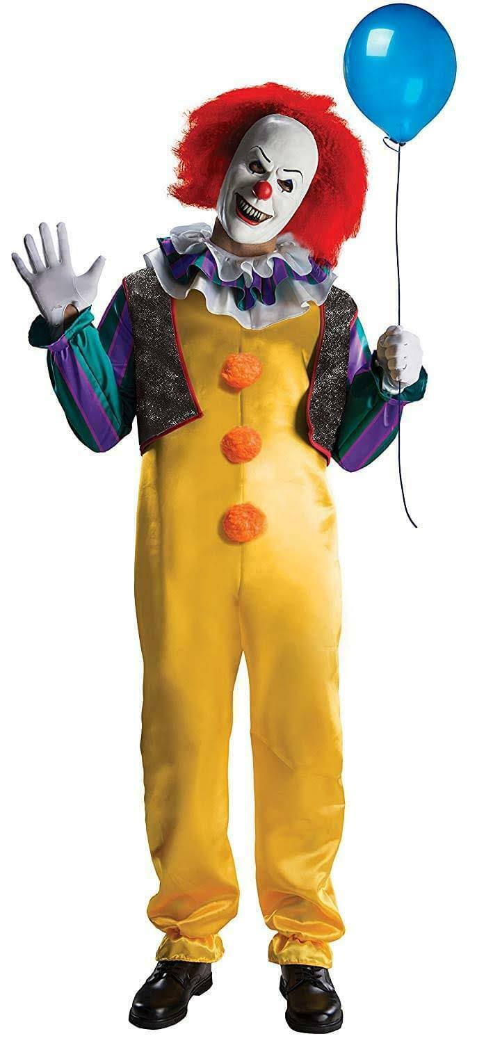 It Pennywise Costume Deluxe Men The Movie